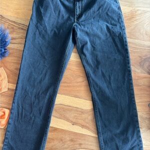 Men's Straight Fit Jeans in Dark Blue